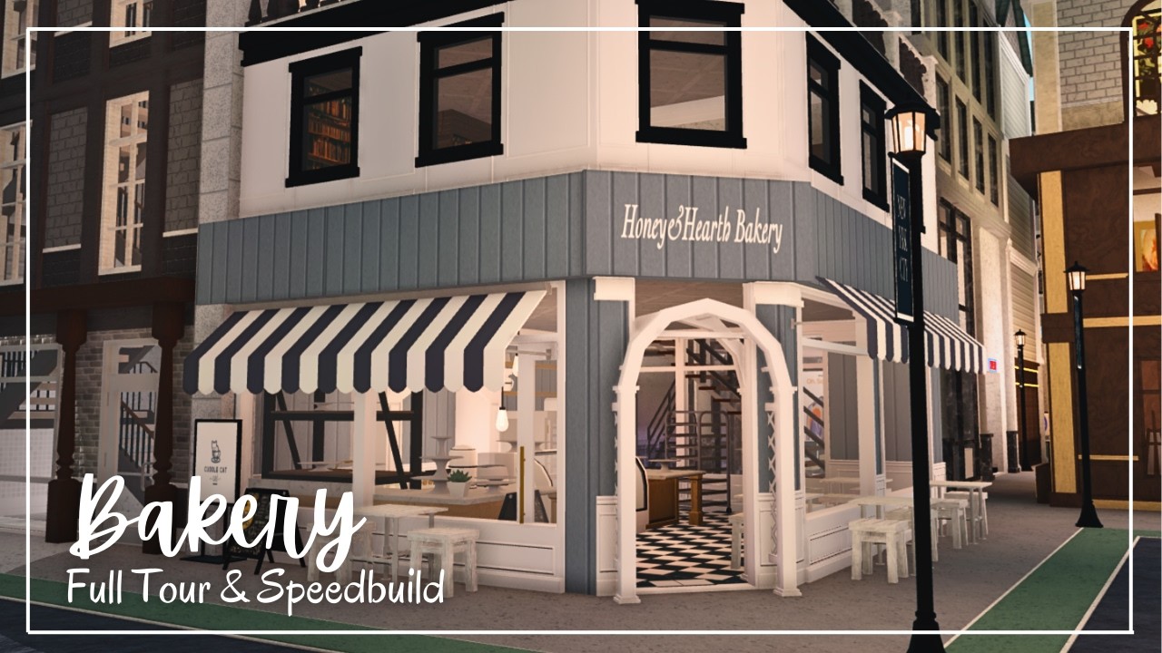 Bakery | Tour & Speedbuild | Bloxburg City Build ep.27