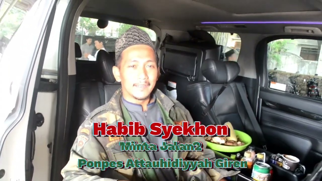 Habib Syaikhon jalan2 di area Ponpes Attauhidiyah Giren Tegal