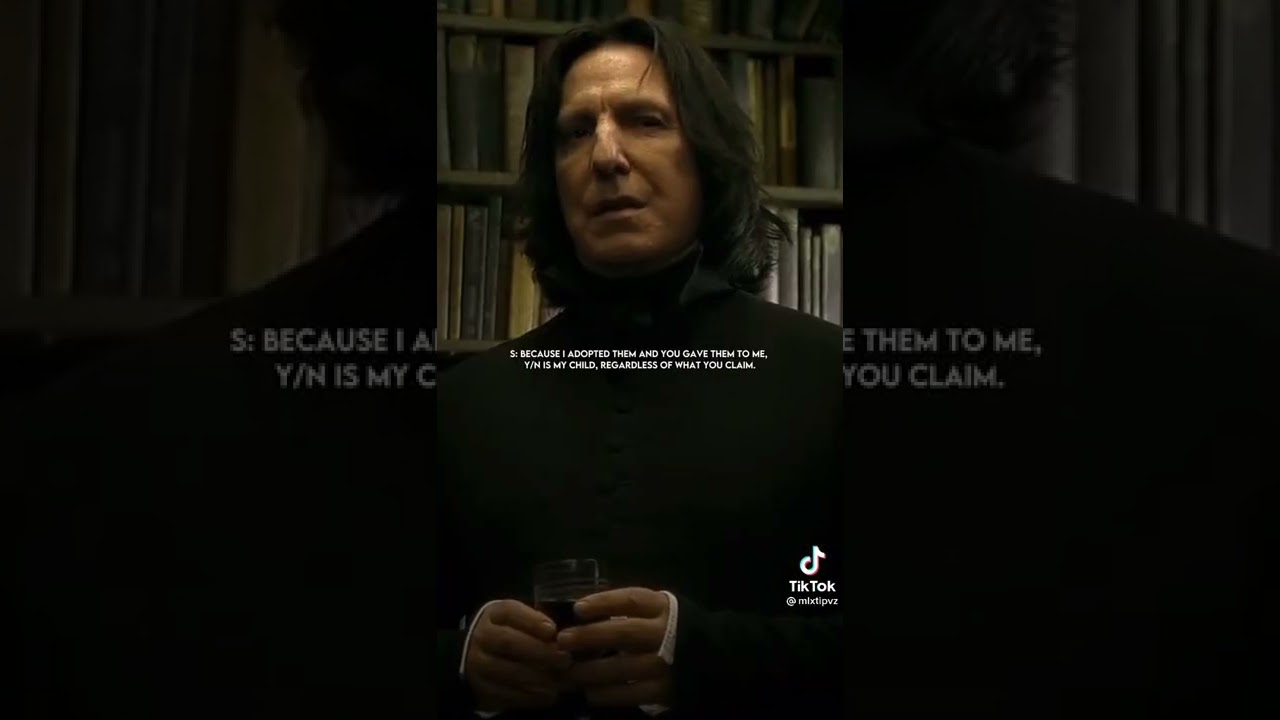 POV: Y/n Lestrange, Snape’s adopted daughter. #bellatrixlestrange #snape #shorts #harrypotter