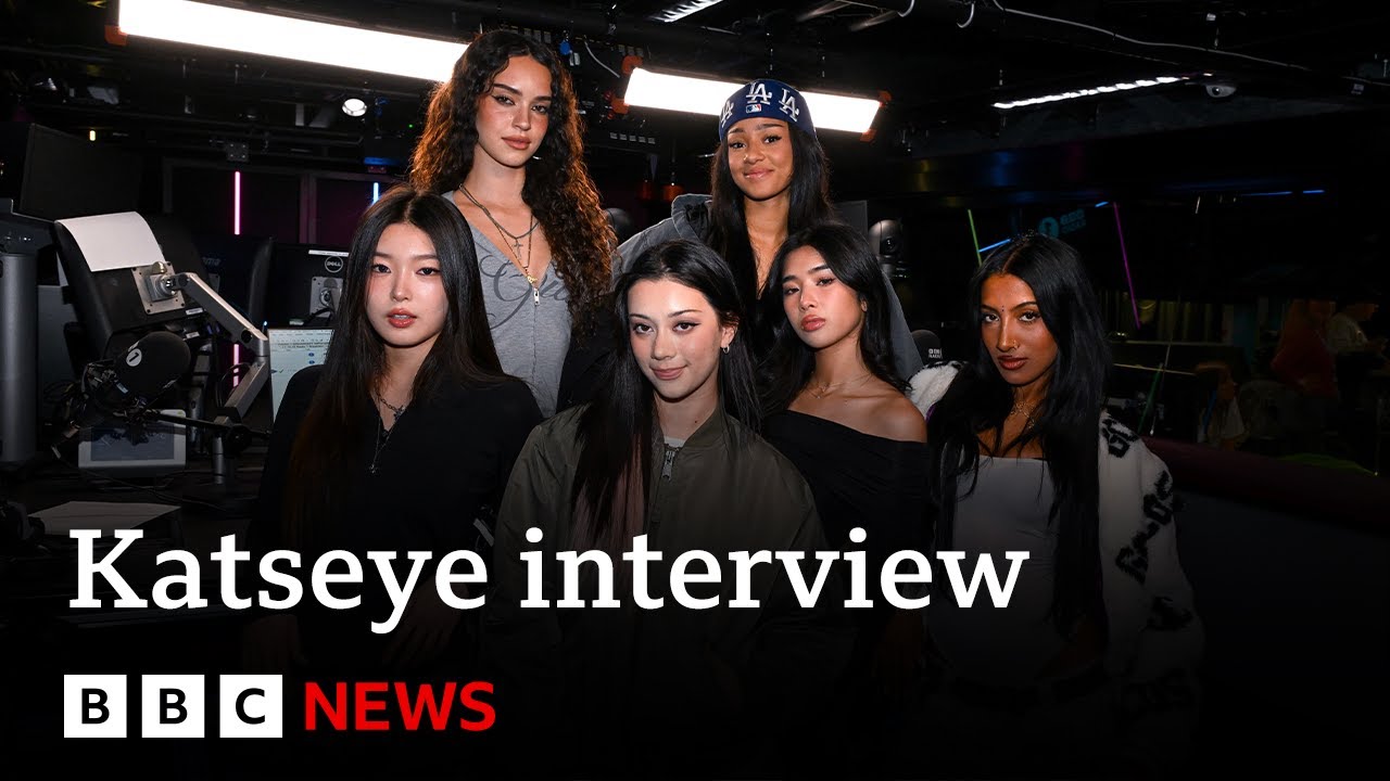 KATSEYE interview with BBC | BBC News