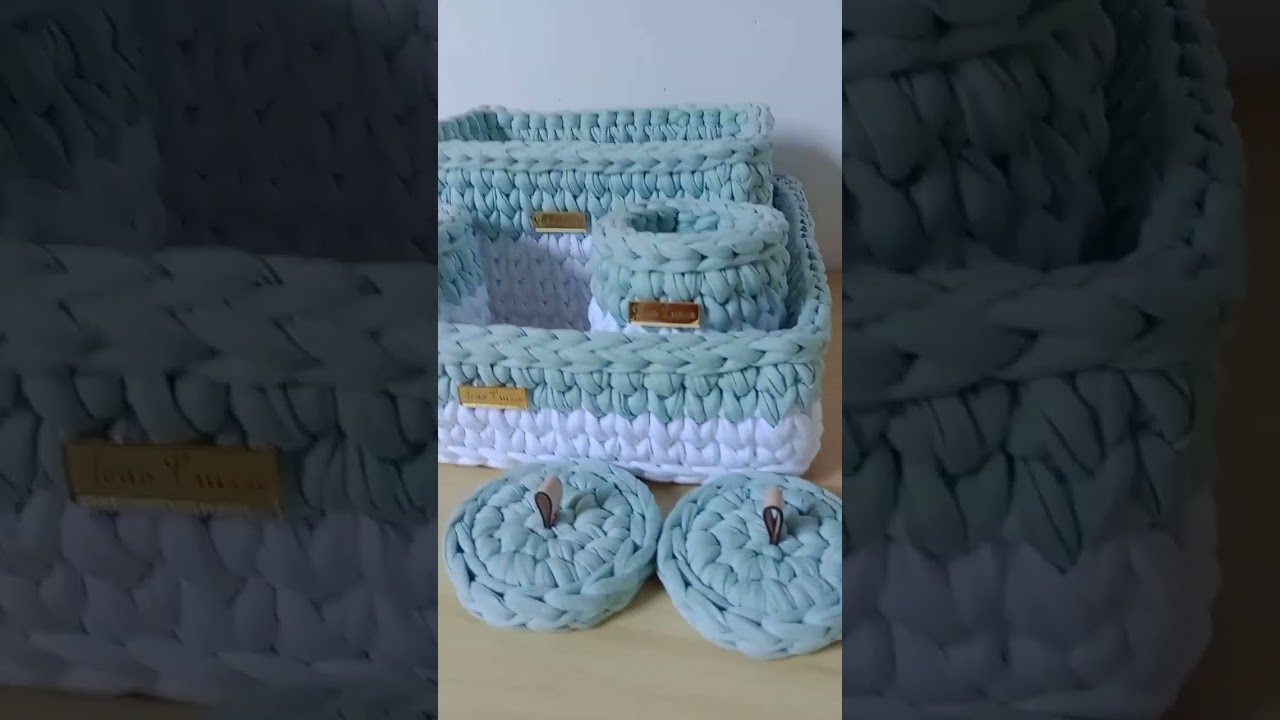 kit higiene bebê em crochê com fio de malha, aprenda agora mesmo com passo a passo aqui no canal.🤍