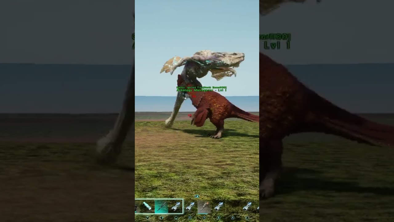 Arkology Managarmr Vs Evo Therizino | Ark Survival Ascended | Ark Mods | Ark Battles | Gameplay | Ai