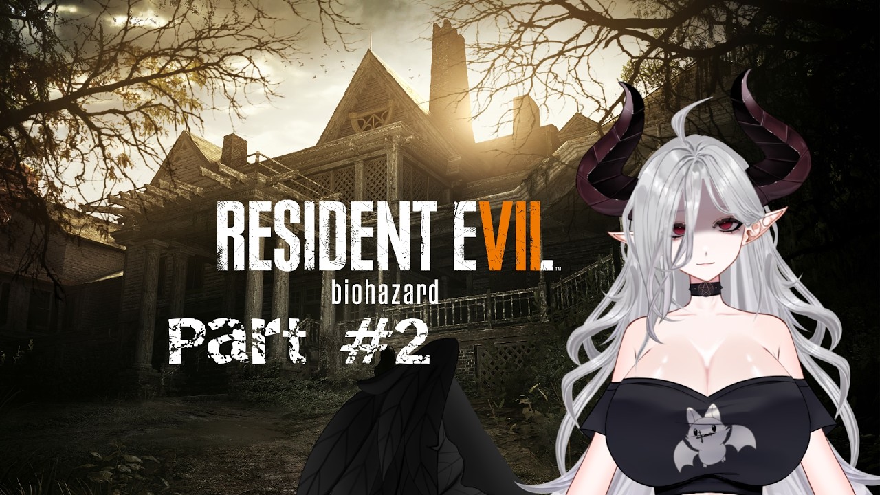 (Resident Evil 7 Biohazard )(Part 2) Going back to the family and I don't have many bullets.