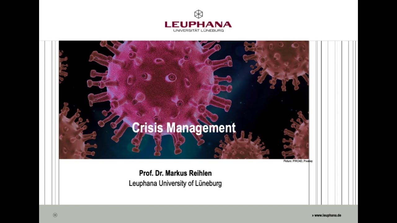 Crisis Management: An Introduction and Overview