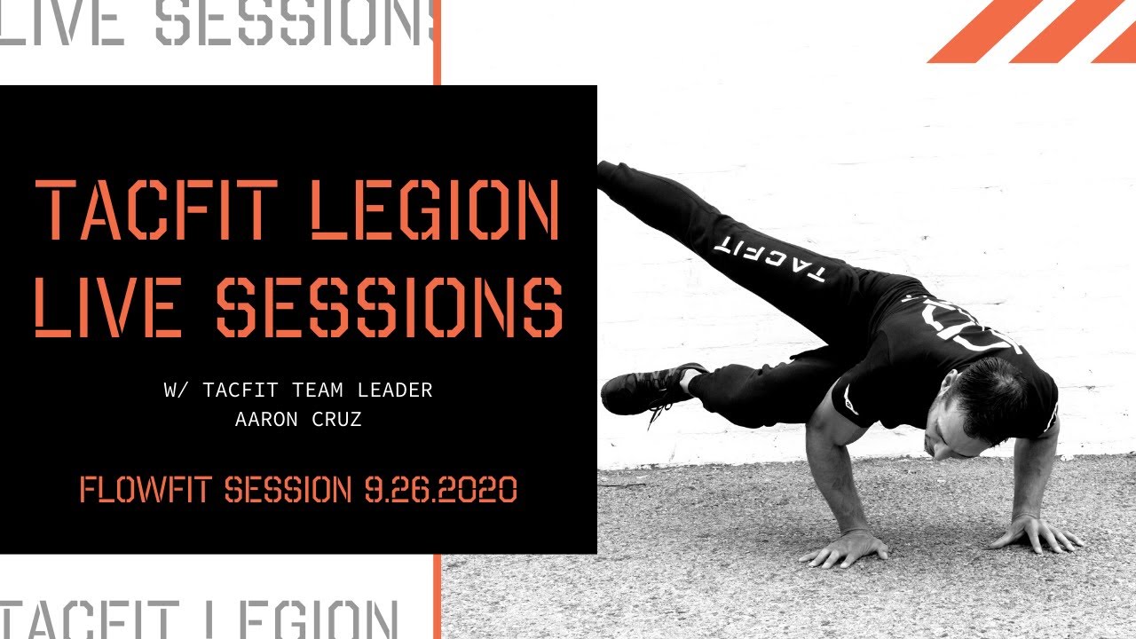 TACFIT Legion Live Session w/ Aaron Cruz - FLOWFIT