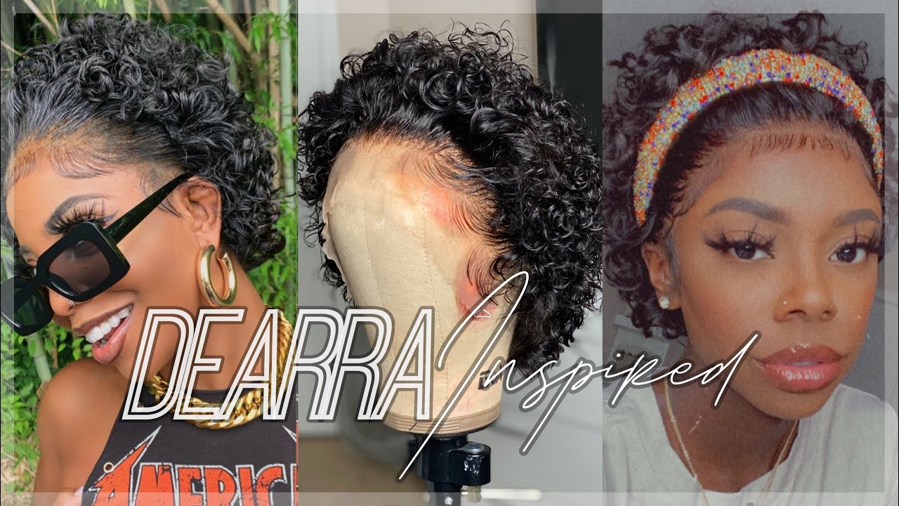 DEARRA INSPIRED SHORT CULRY WIG FT. @THEDSTYLESCO