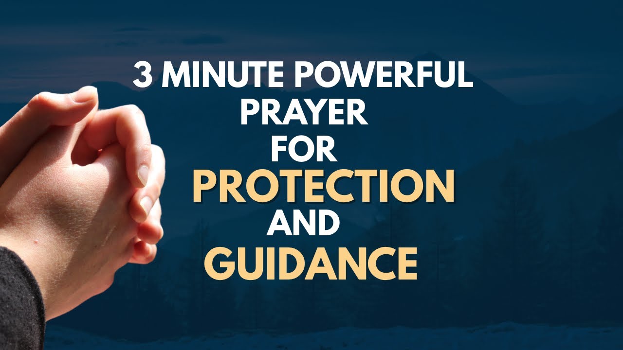 Powerful Prayer for Protection & Guidance | The Blood of Jesus Covers You | 3 Minute Morning Prayer