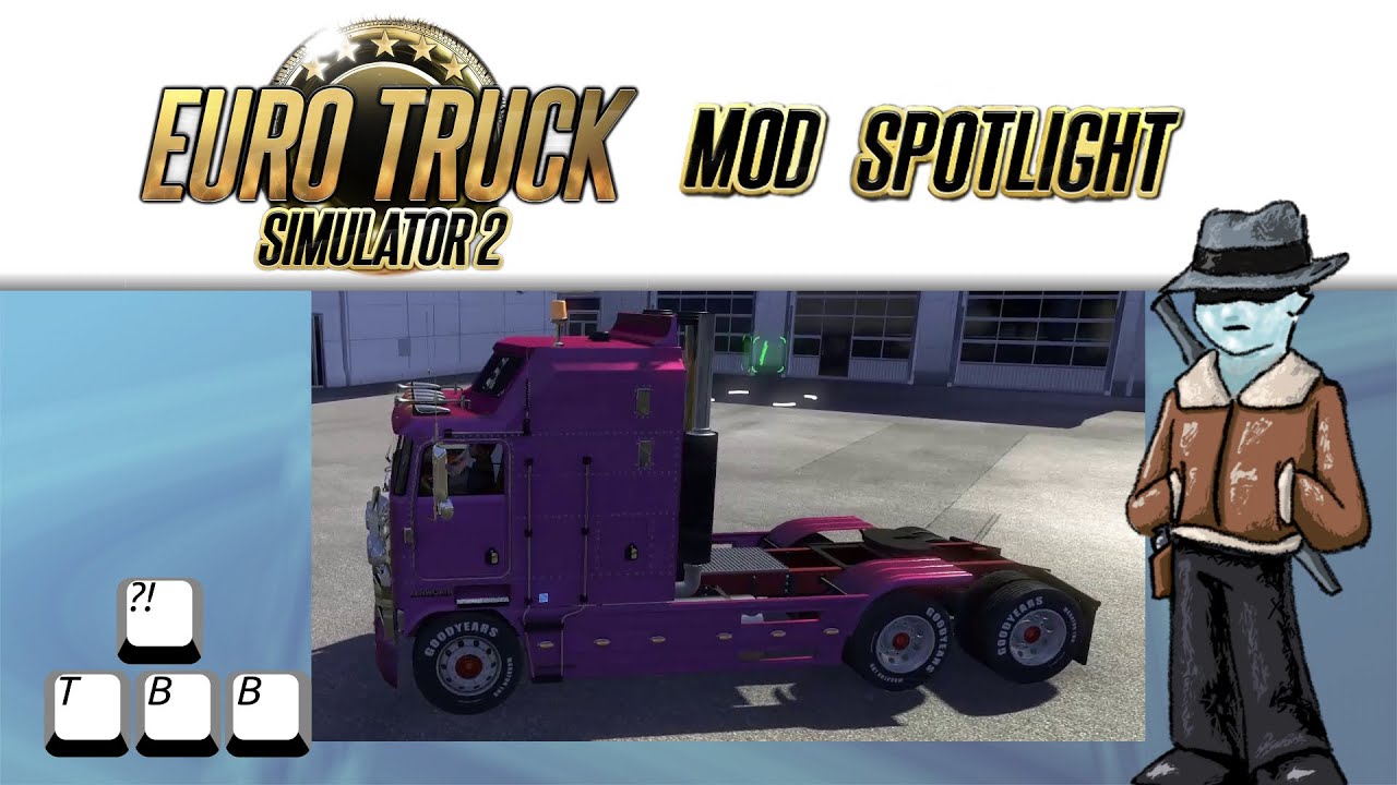 Euro Truck Simulator 2 Mod Spotlight - Kenworth k100