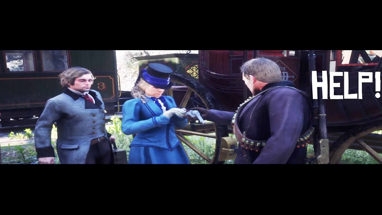 Crazy Train Escape Mission – Beau & Penelope | RDR2