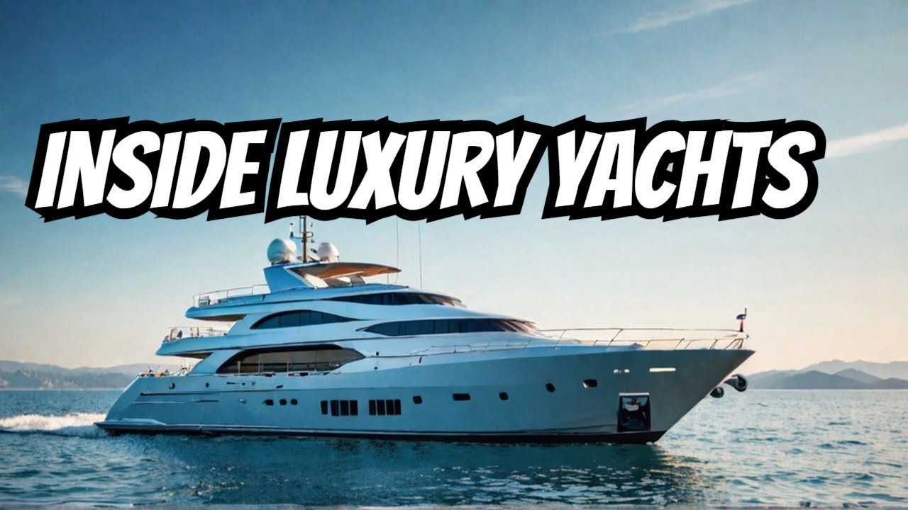 Inside the World's Most Luxurious Yachts