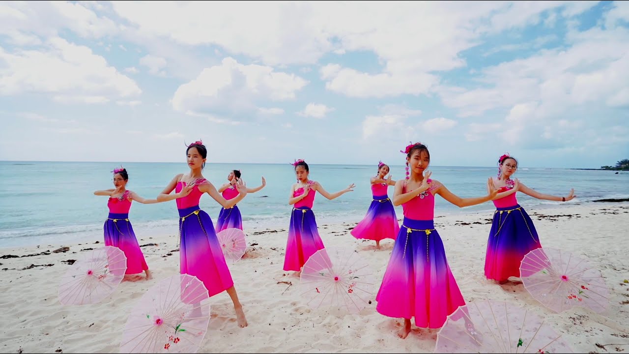 Mauritius Chinese Middle School - Chinese Dance | Global Chinese School Network Spring Festival 2021