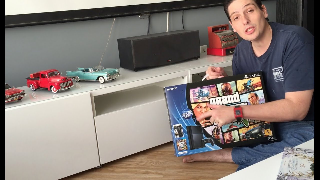 Unboxing PS4 Bundle con GTA V 🎮  Versione Americana dalla Florida