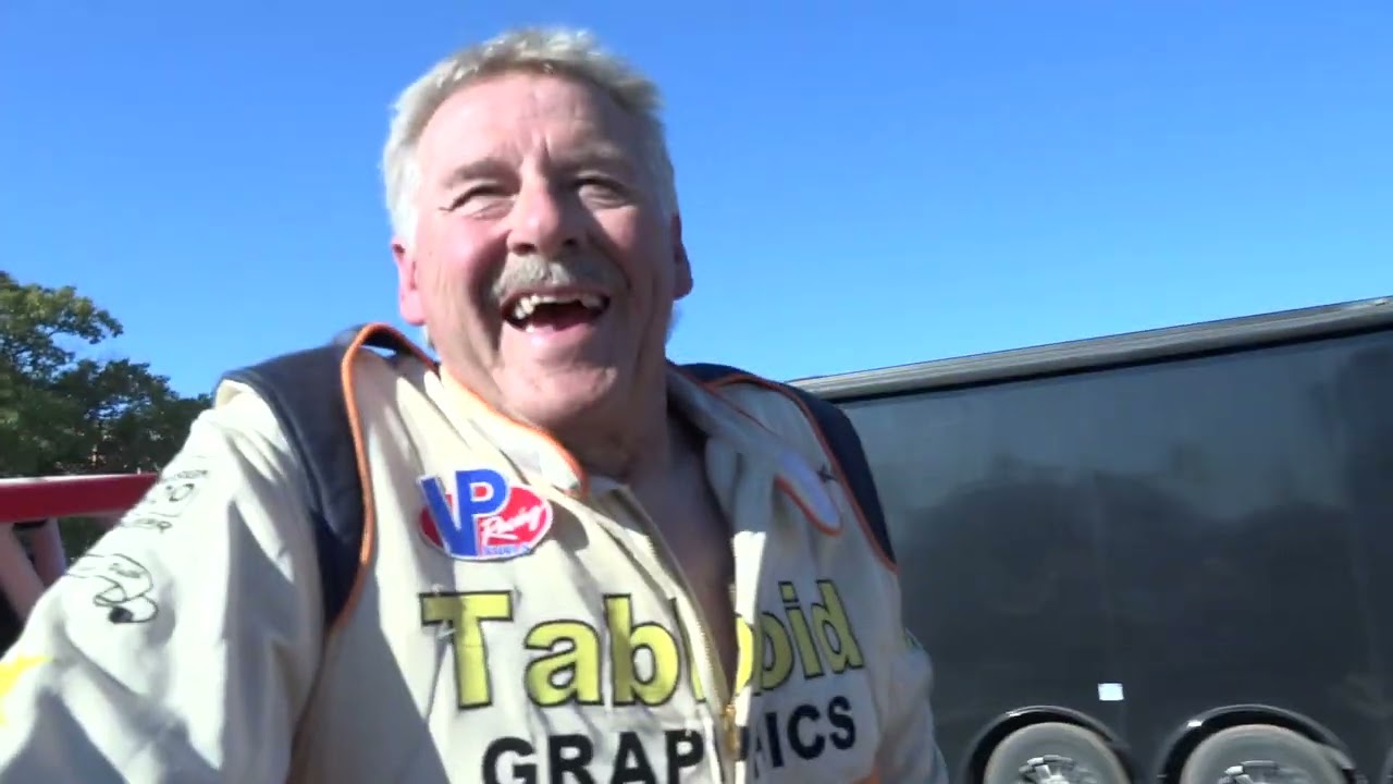 Kenny Brightbill on his DIRTcar Modified practice Oct 5 2022