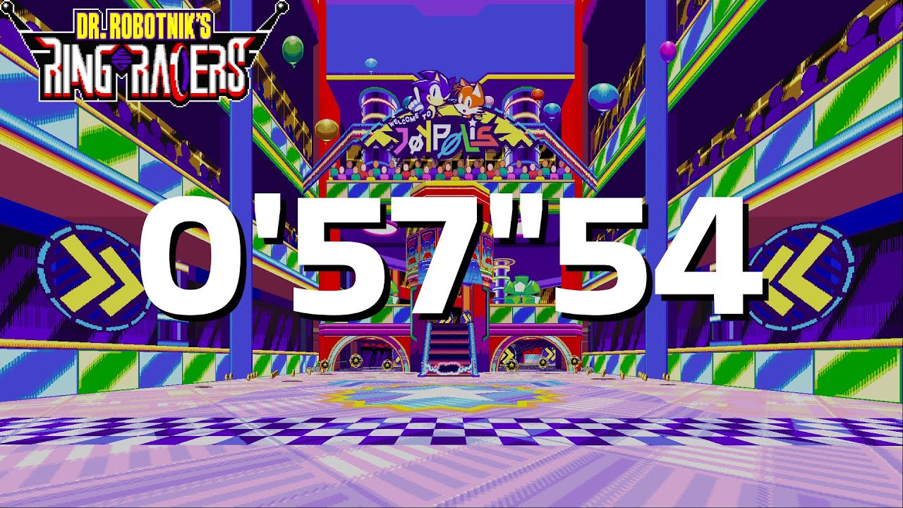 Dr. Robotnik's Ring Racers V2.3 - Joypolis Time Attack (0'57