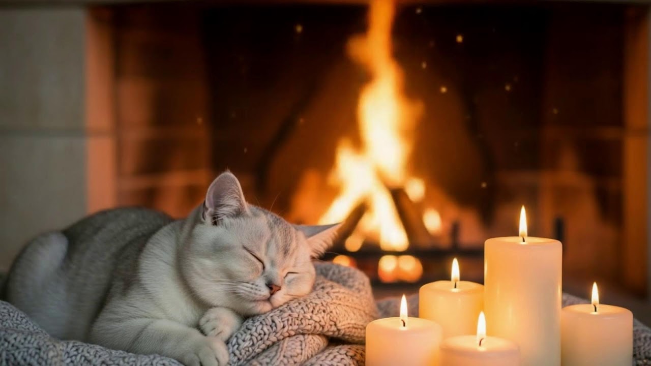 Soothing Sounds For Anxious Cats 🐾 Gentle 432Hz Music For Peaceful Sleep And Cozy Night Calm