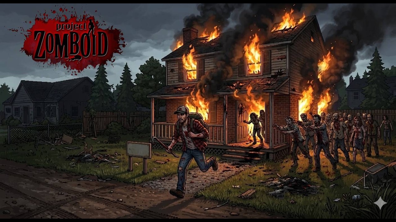 Project Zomboid Тестируем обнову. Апокалипсис. Новое начало. 42 билд