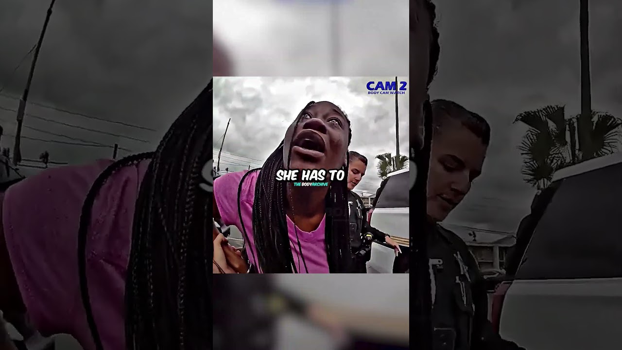 Her mom atleast tried to save her | #bodycam #funny #police