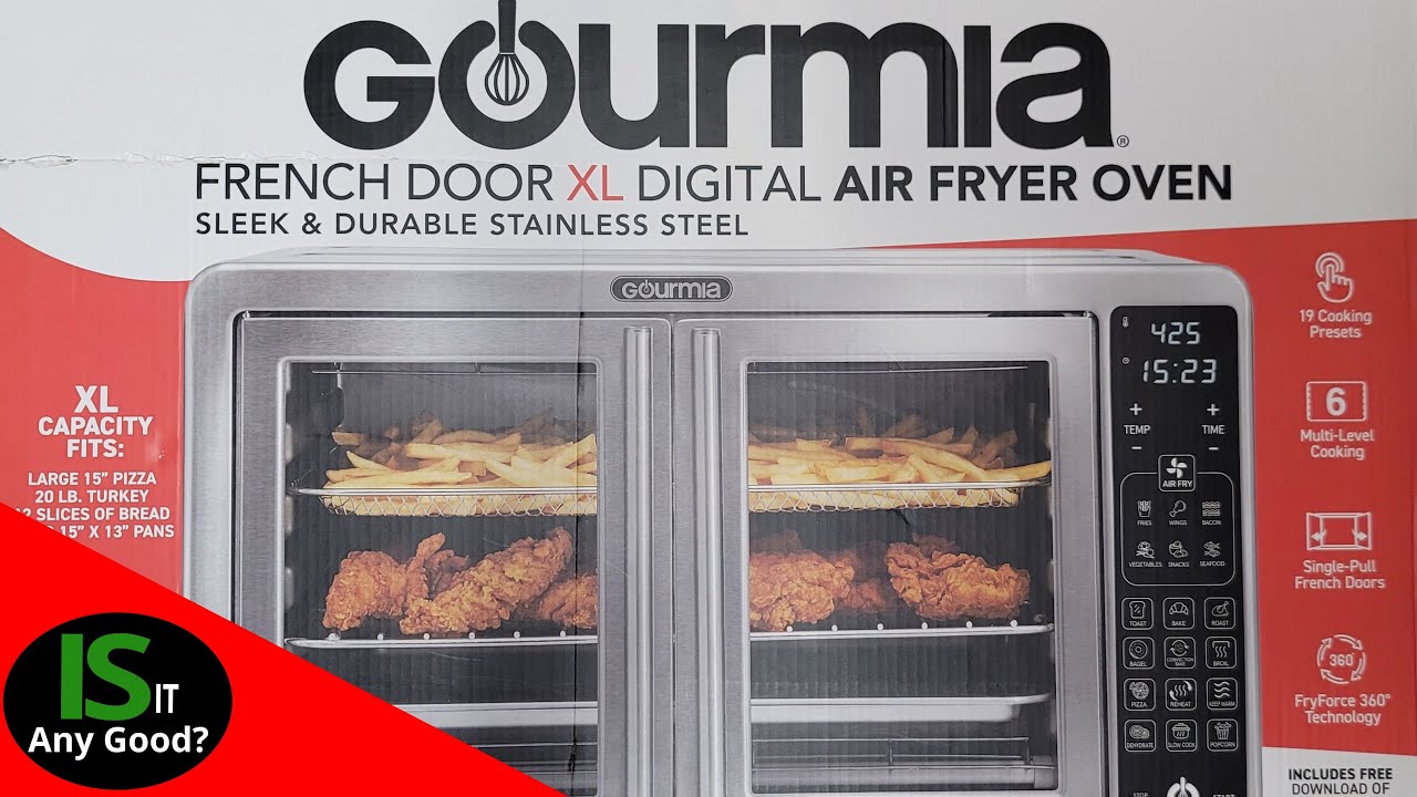 Unboxing the Gourmia French Door XL Digital Air Fryer Oven!!!