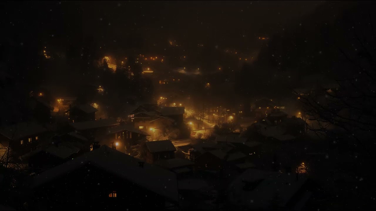 calm snowy town (sleep mix)