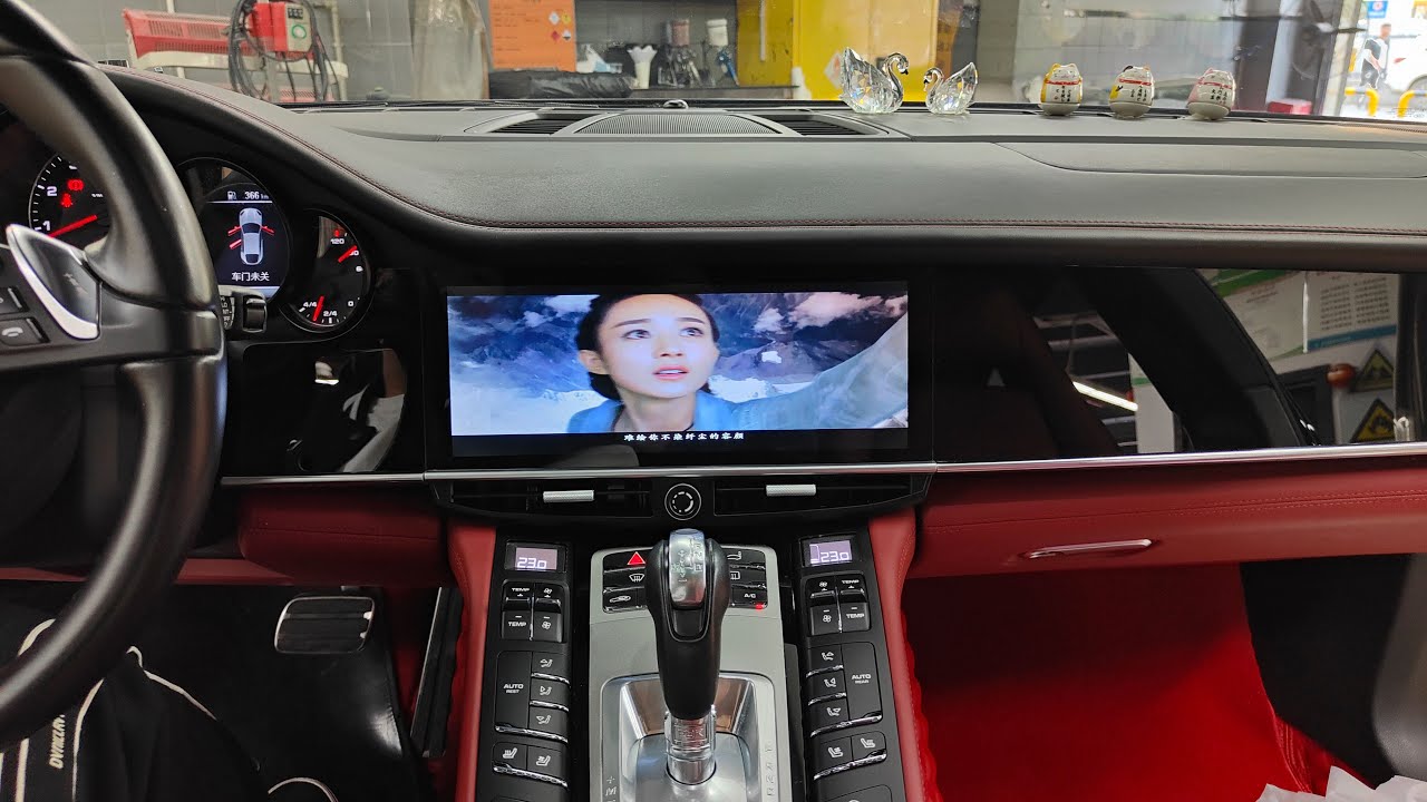 ACARDASH 12.3 Inch Android Head Unit Dual Screen For Porsche Panamera 2010-2016 Years Car Install