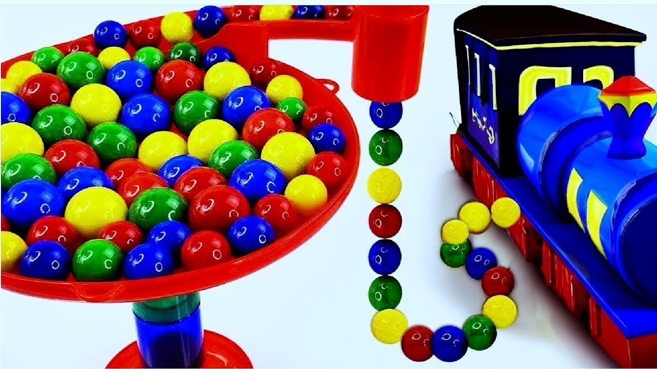 Marble Run Race ASMR Truck, Snack, Bus, Tractor #0115