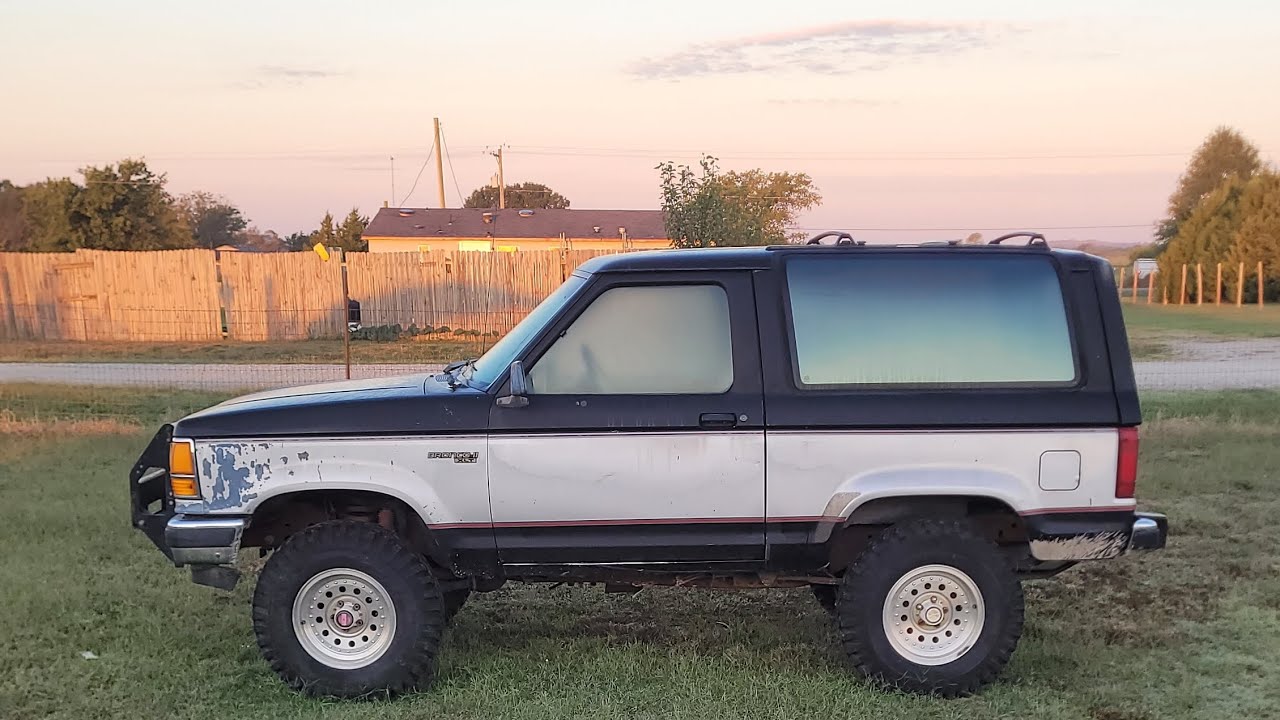 Update on Clyde, the 1989 bronco II.