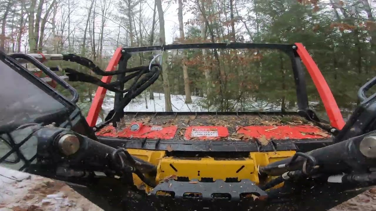 Raytree Drum Mulcher on John Deere 325G High Flow (32gpm) 3