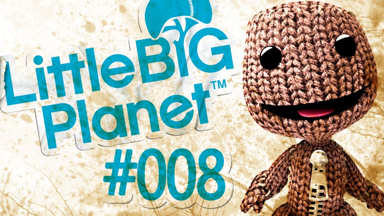 Let's Play - Little Big Planet [HD][Deutsch] - #008 Die Finsternis