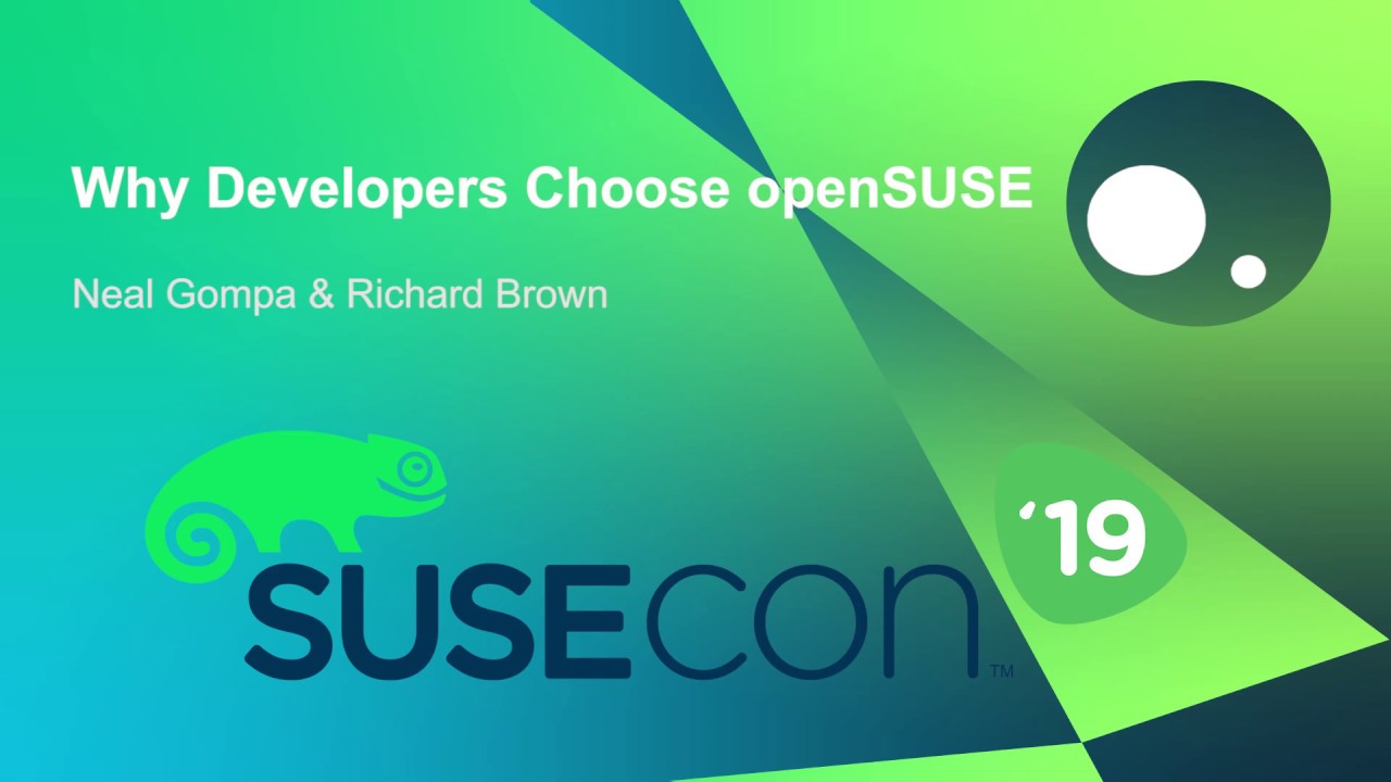 DEV1178 Why Developers Choose openSUSE