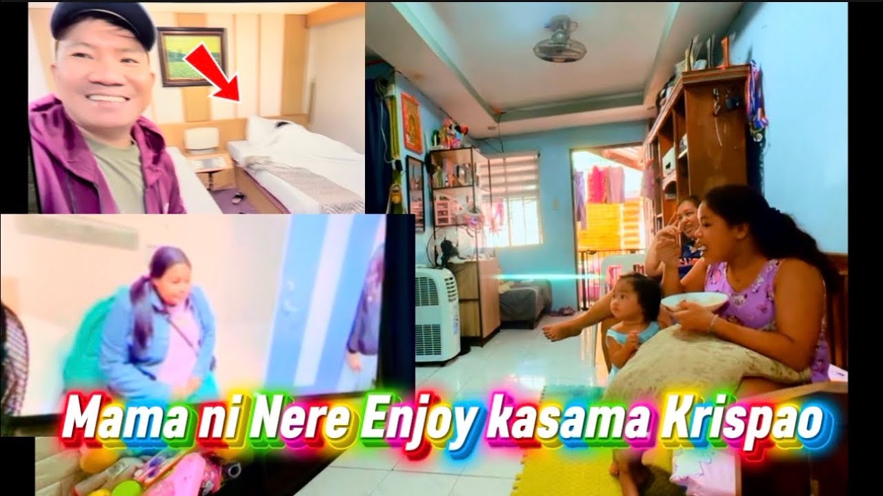 Mama Ni Nere Nag Enjoy Kasama Krispao sa barko