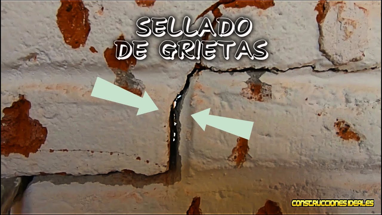 Sellado de Grietas en Muro | CONSTRUCCIONES IDEALES