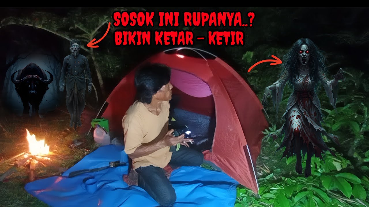 HOROR‼️PANIK GANASYA SUARA TANGISAN KUNTILANAK DAN TEROR BAYANGAN HITAM