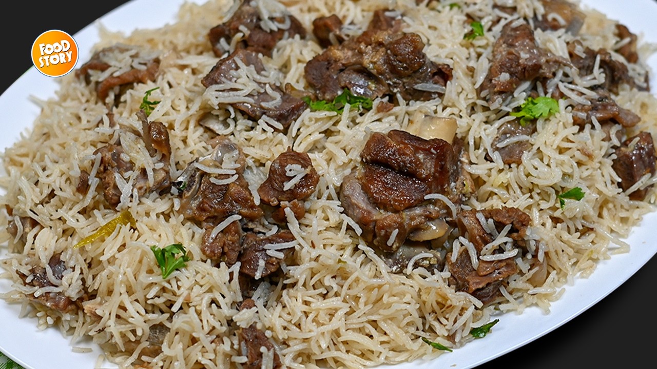 Best White Yakhni Pulao Recipe, Bakra Eid Special Degi Pulao Recipe by Samina Food Story
