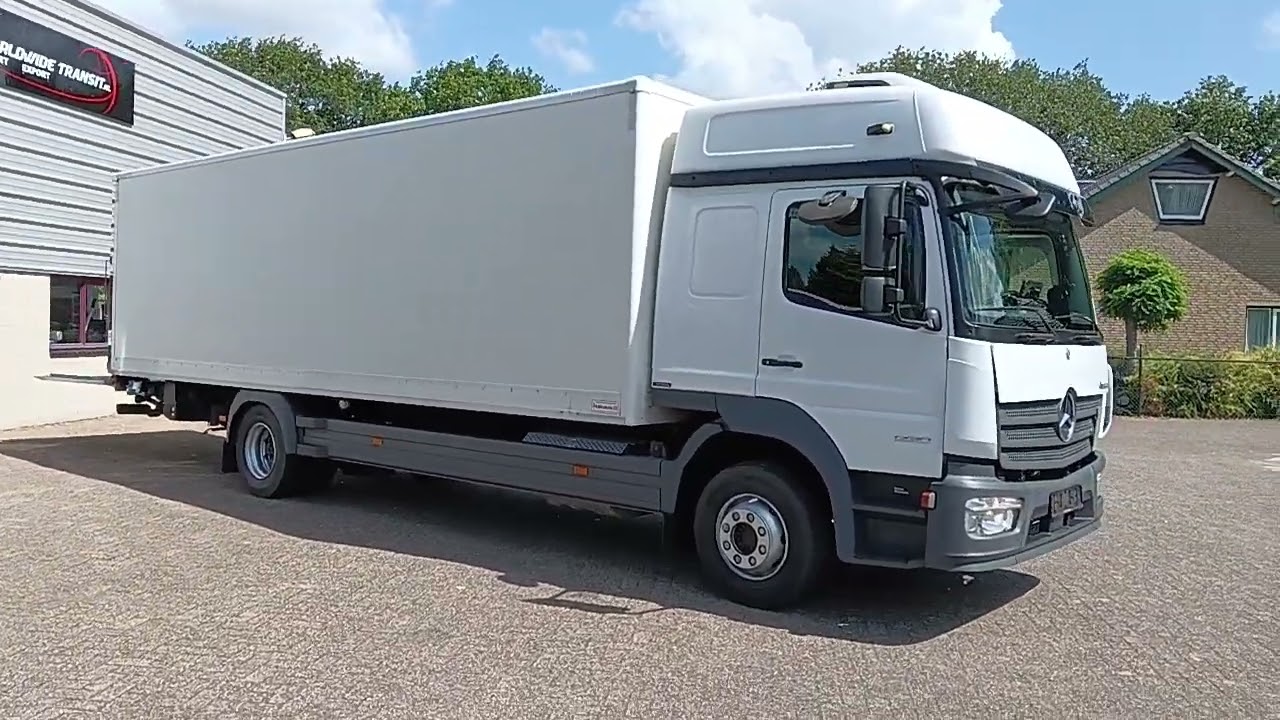 Top Trucks 4852 Mercedes-Benz Atego 1230 Dautel 2.000 kg Laadklep, Loadlift, Ladebordwand