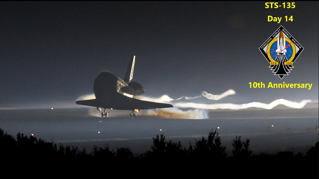 STS-135 - Landing Day (Full Mission - Day 14)