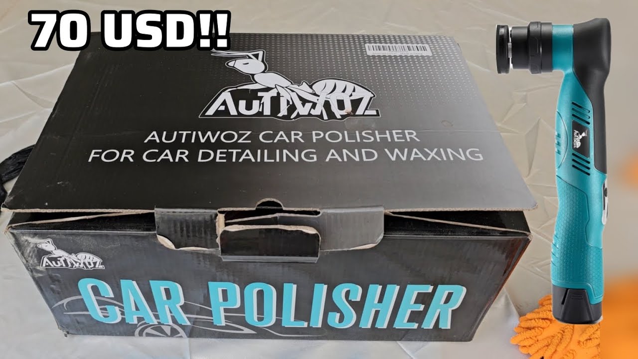 Trying Amazon Mini Polisher for cars