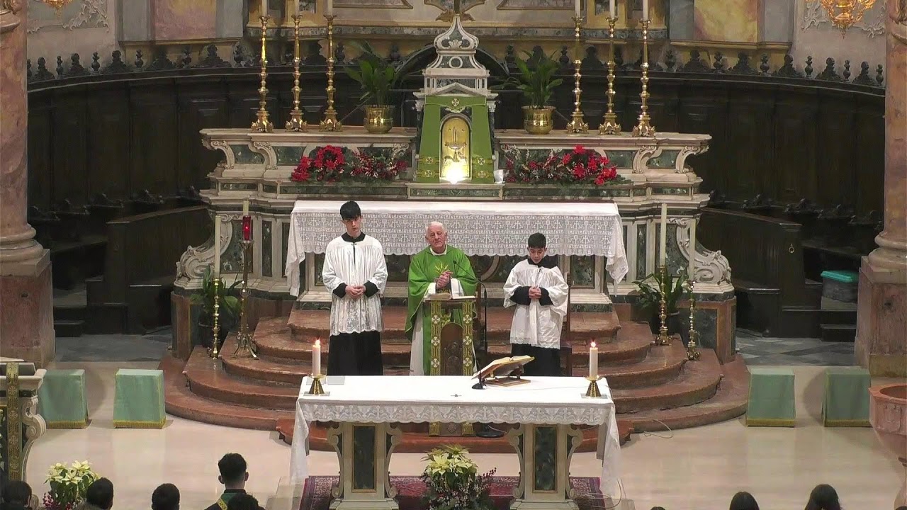 25/1/2026 - ore 10.00  S. Messa, Domenica III t. ord. - Parr. s. M Ass, Vobarno