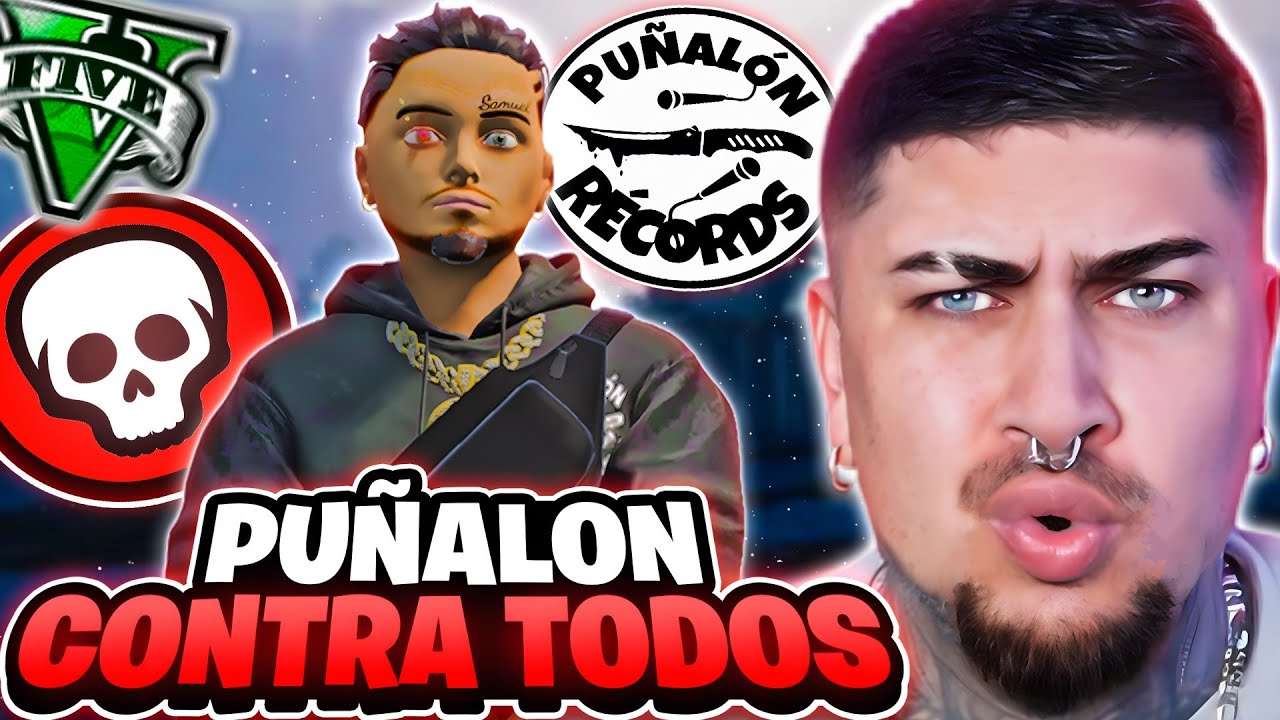 😱 EL PUÑALÓN RECORDS SE ENFRENTA A TODOS en GTA V RP 🔪🔥
