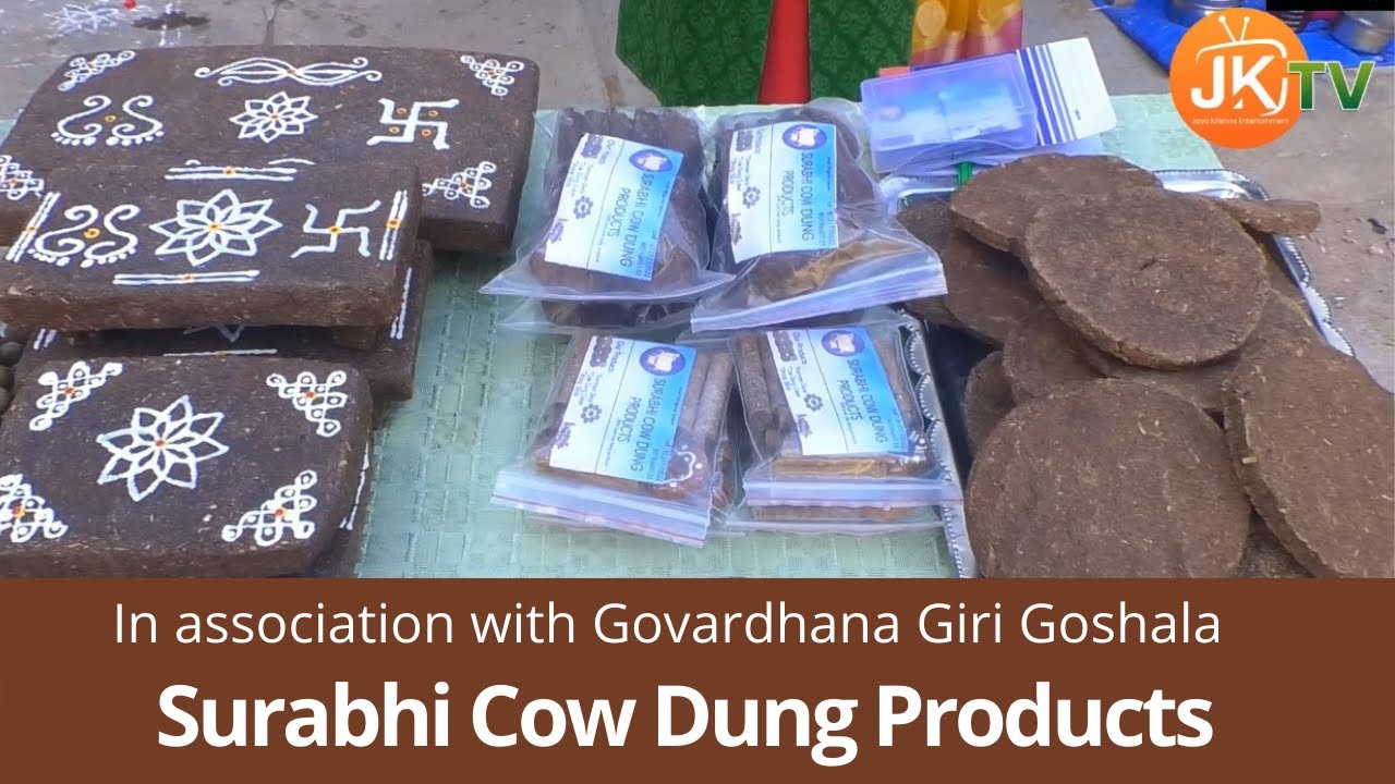 Govardhana Giri Goshala | Surabhi Cow Dung Products | Gomayam | Hyderabad