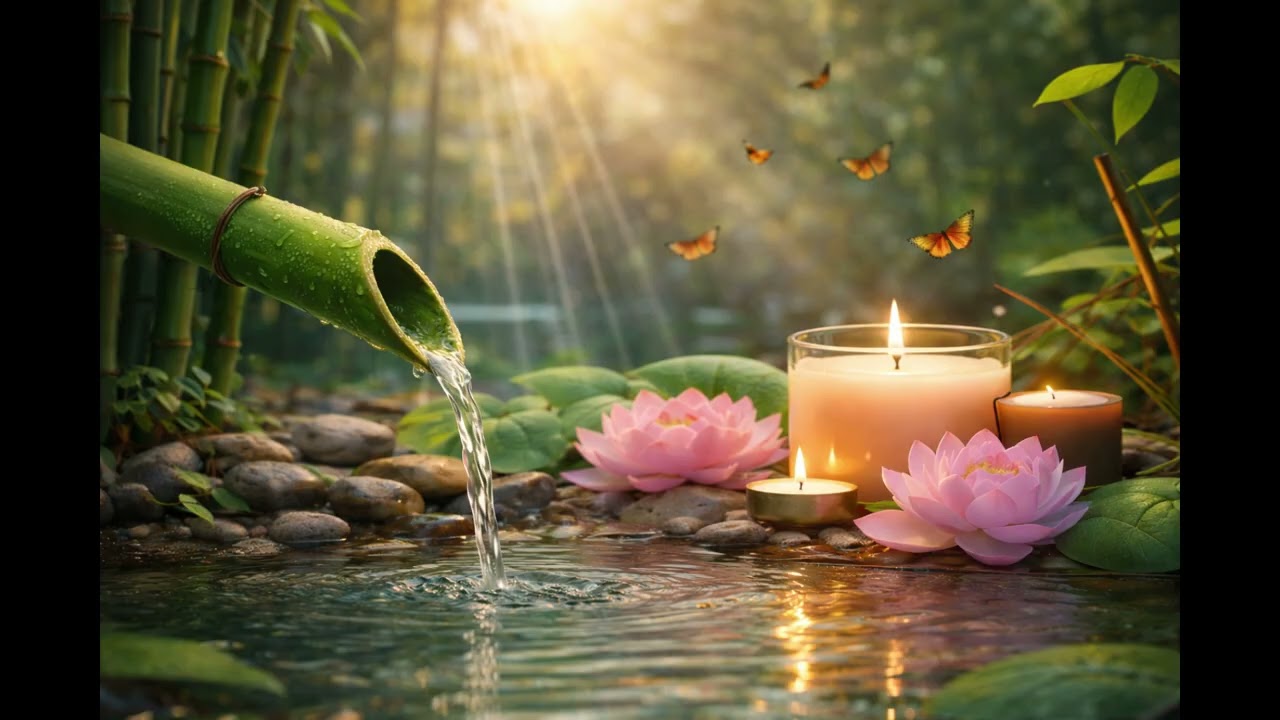 Entspannende Musik lindert Stress 🌿 Heilt Geist, Körper und Seele – schenkt tiefen Schlaf 🎶🌳