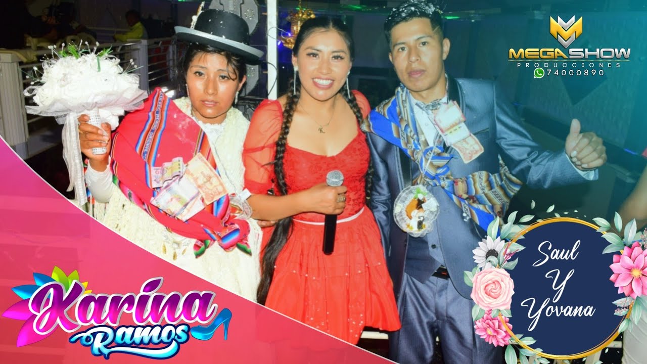 Karina Ramos En Vivo Boda De Saul Y Yobana El alto 24/12/2023