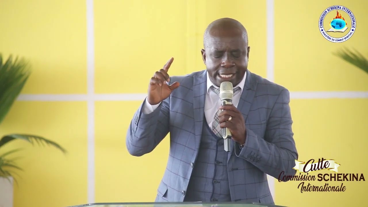 Rev. Dr Louis MBADINGA   La puissance de la D&eacute;termination   Dimanche 06  Juin 2021