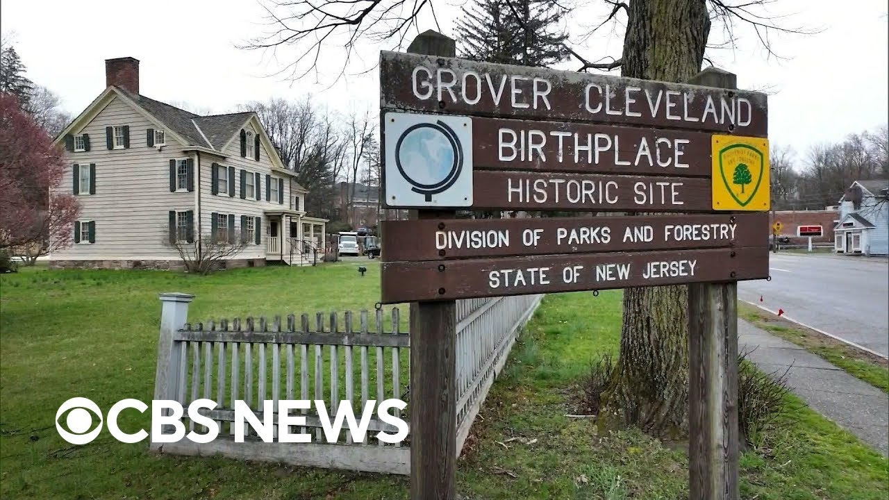 Inside the town honoring Grover Cleveland, the first president to win two non-consecutive terms