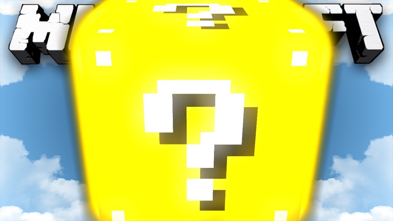 Minecraft Modded Minigame: LUCKY BLOCK AIRBORNE PVP! - w/Preston & Friends!