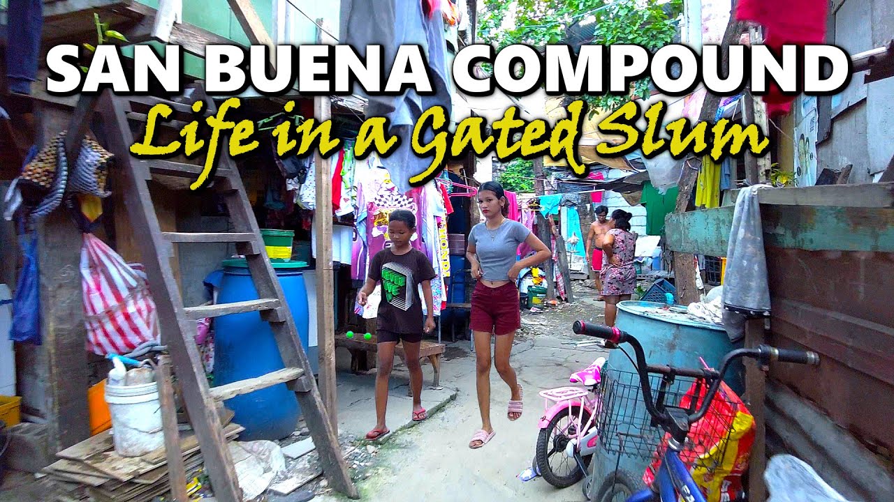 Never Seen Life Inside A Gated Slum - San Buena Compound Cainta Rizal Philippines [4K]