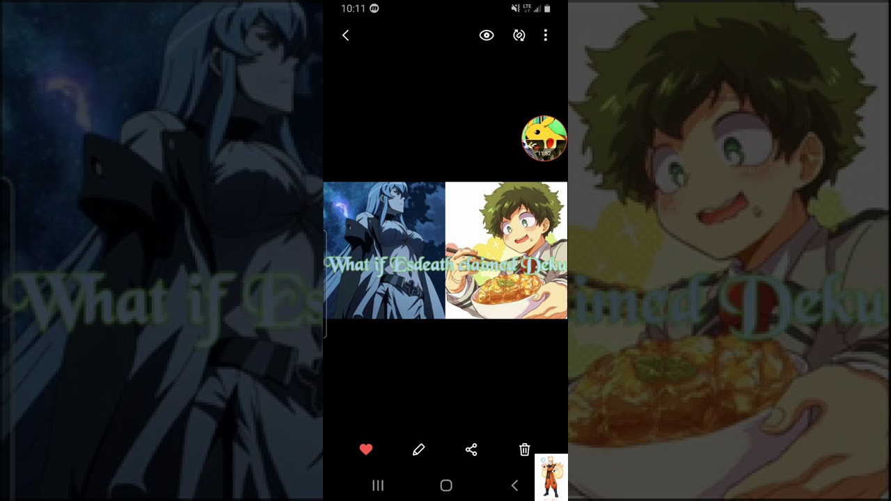 What if Esdeath claimed Deku