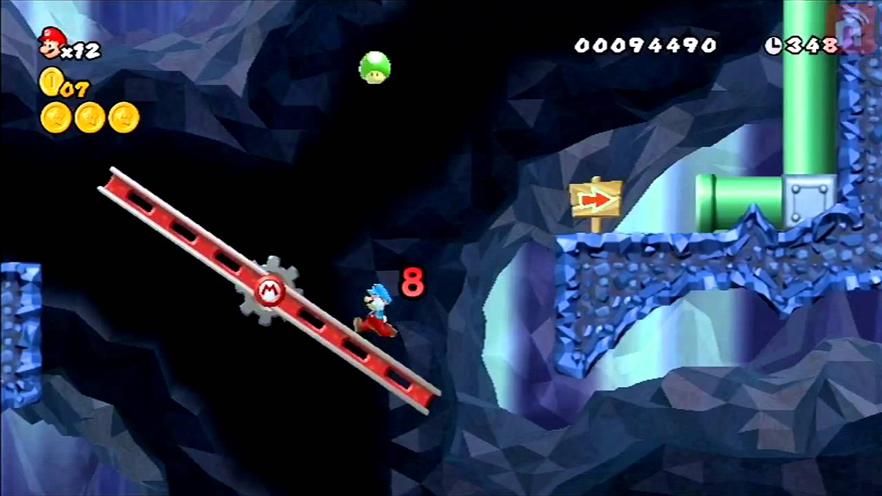 New Super Mario Bros. Wii Let's Play - Episode 1 - World 1 Pt.1 (by MegamanNG)