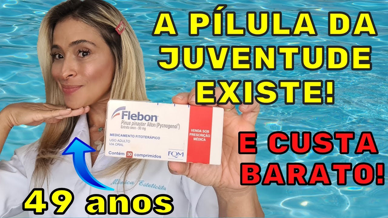PICNOGENOL! A PÍLULA DA JUVENTUDE DO SÉCULO 21!
