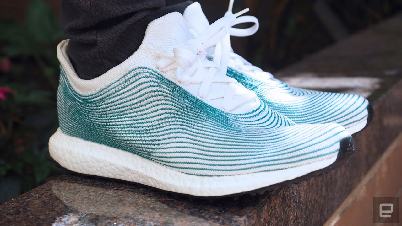 Adidas gets creative with shoes made from recycled ocean plastic (Adidas x Parley)