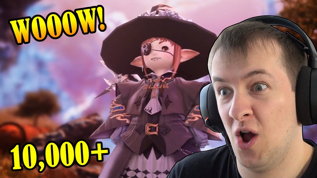 Marcel Reacts to 10,000 Hours of Black Mage | By Pint